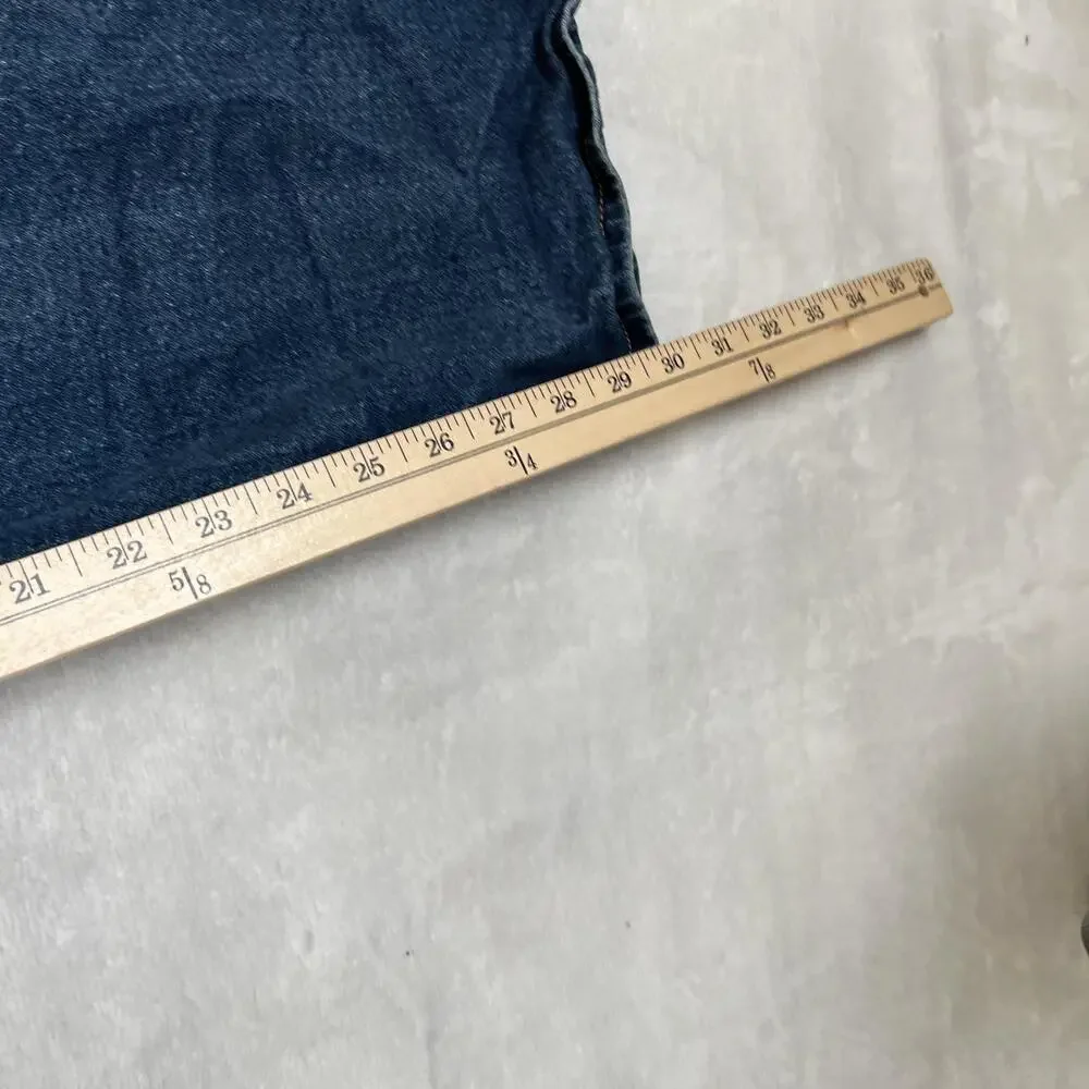 Wrangler Jeans Mens 36x30 Blue Relaxed Straight Stretch Denim Medium Wash Pants